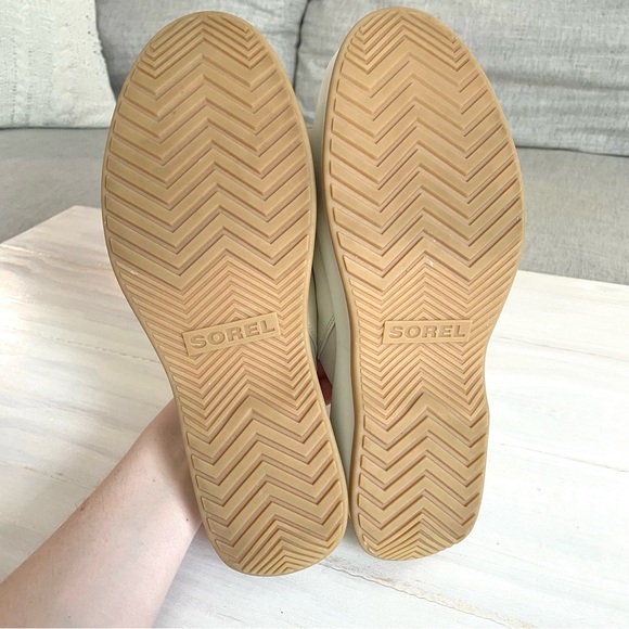 Sorel White Platform Sandals - Picture 7 of 7